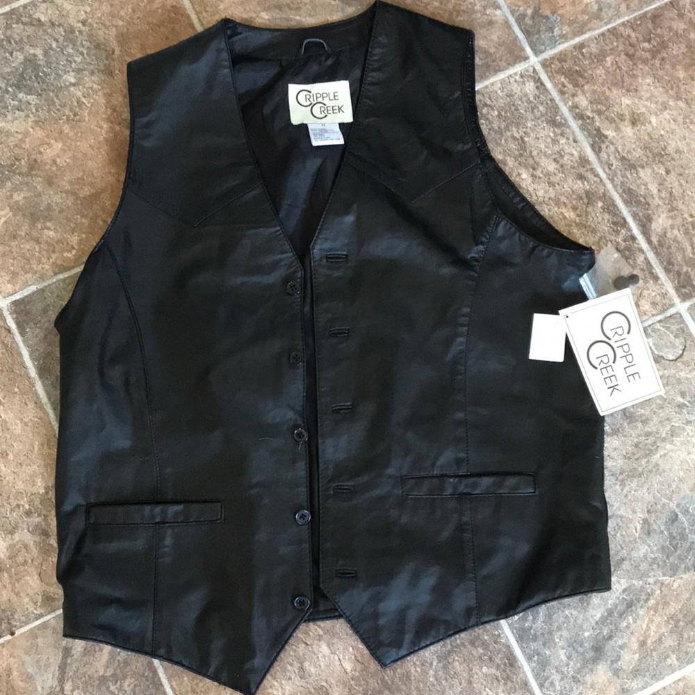 Leather Vest
